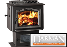 harman, wood stove