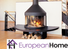 European Homes wood fireplaces